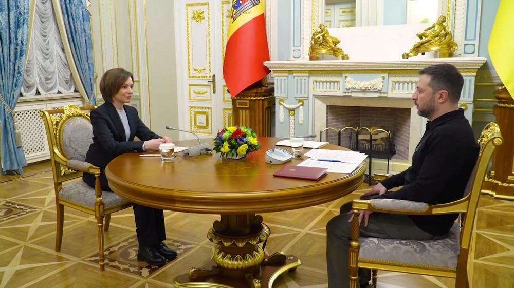 Moldovan President's visit to Kyiv: a joint statement has been released.